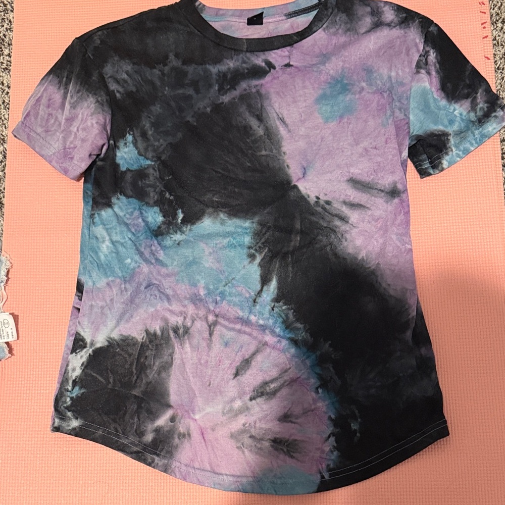 Multicolor Tie-Dye Top